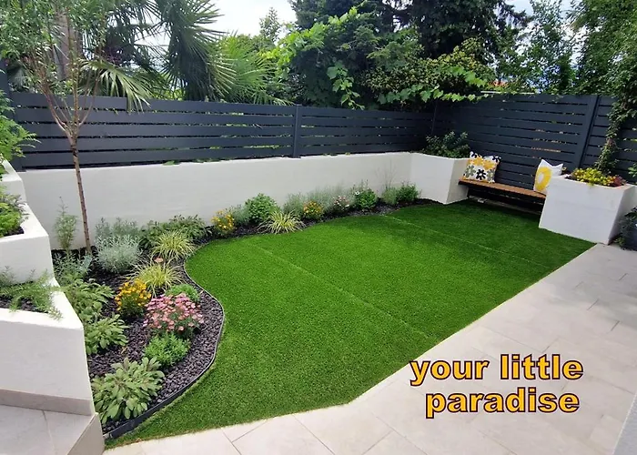 Private Fenced Garden With Bbq Area Minutes From The - Urban Secret Kantrida Apartament *